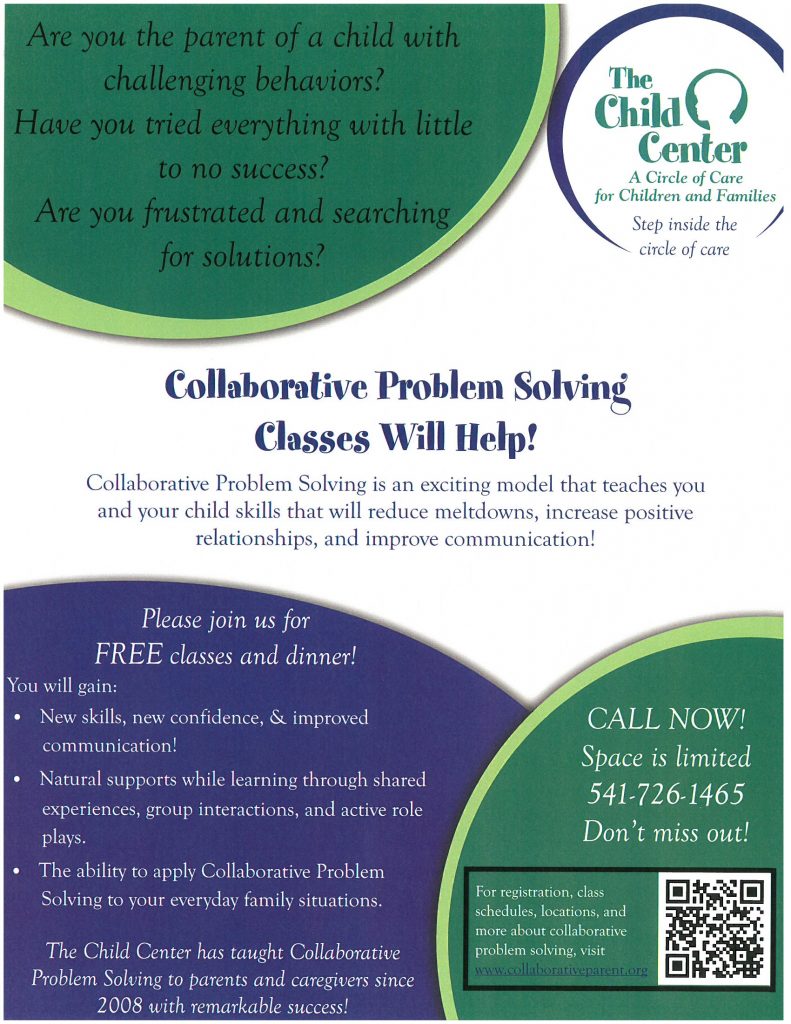 collaborative problem solving the child center